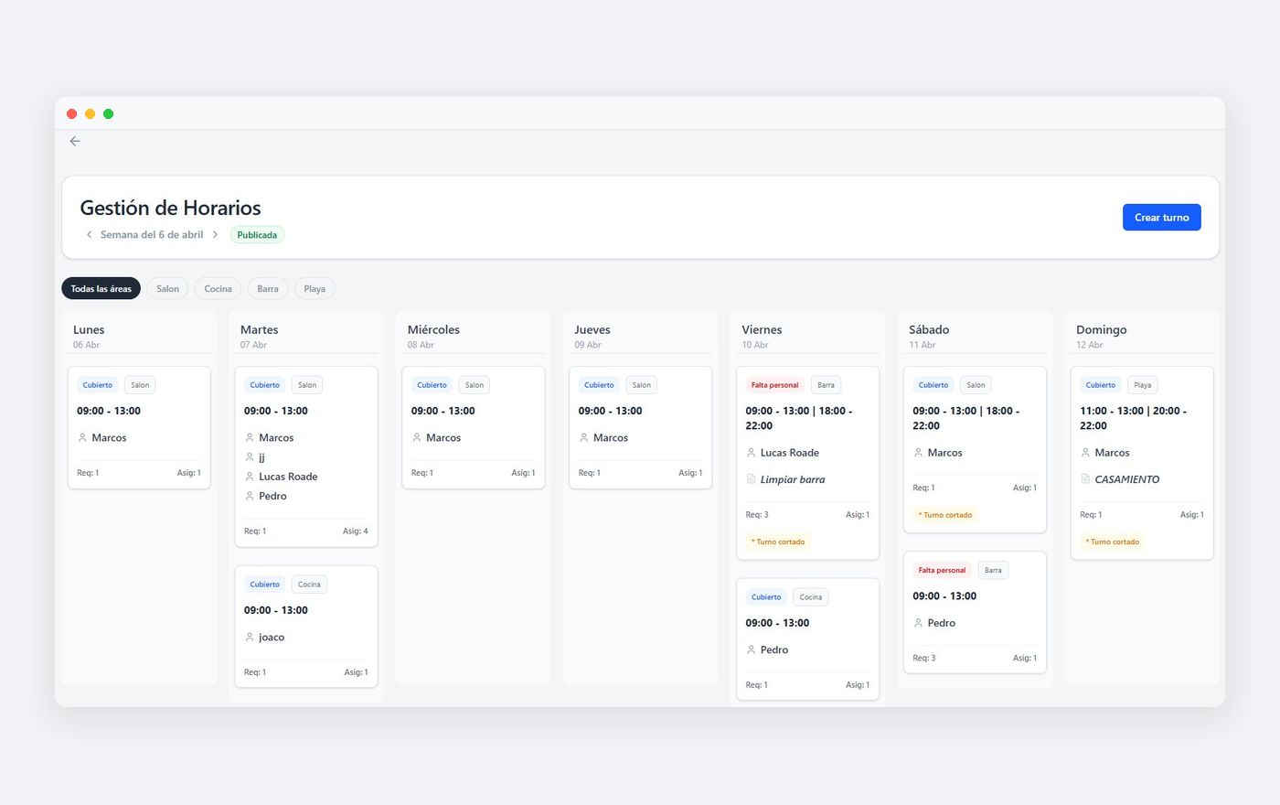 Vista previa de plataforma 1